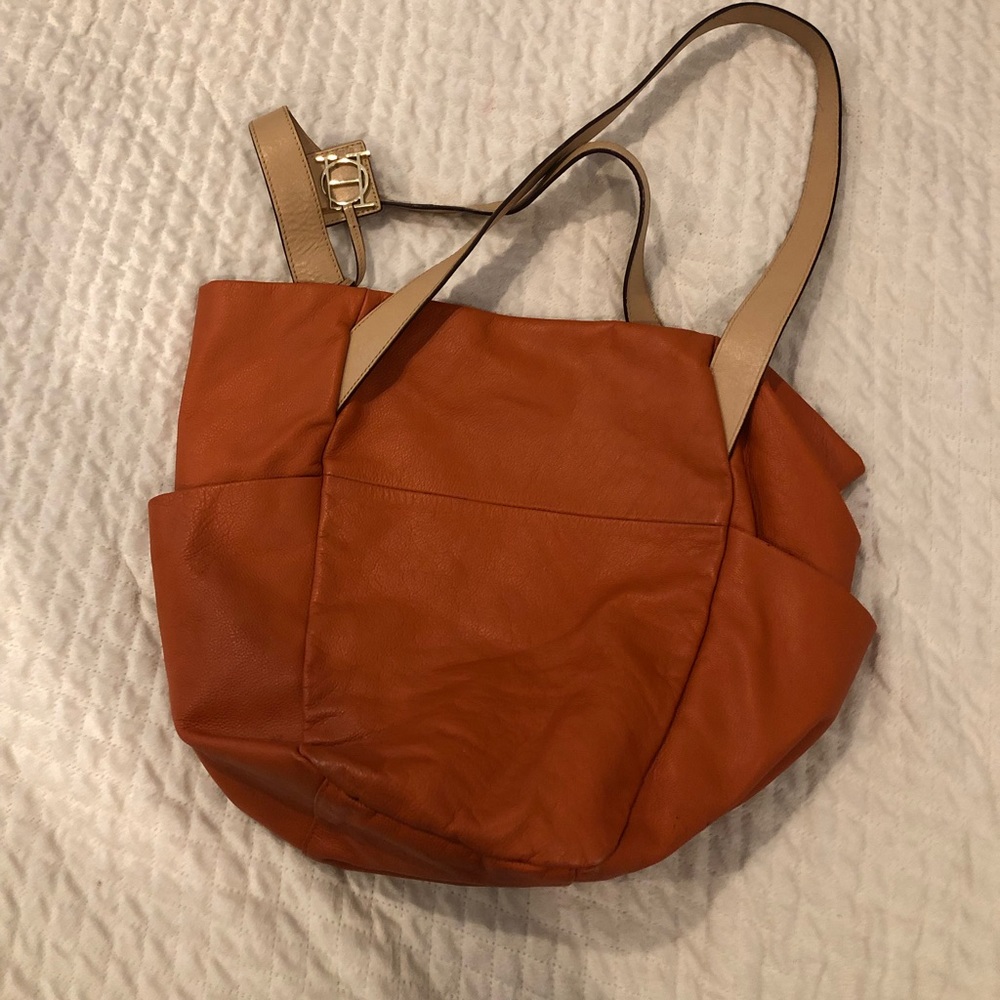 Olivia Harris by Joy Grayson Orange purse - Picture 2 of 6